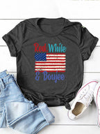 Lettered Print T-shirt