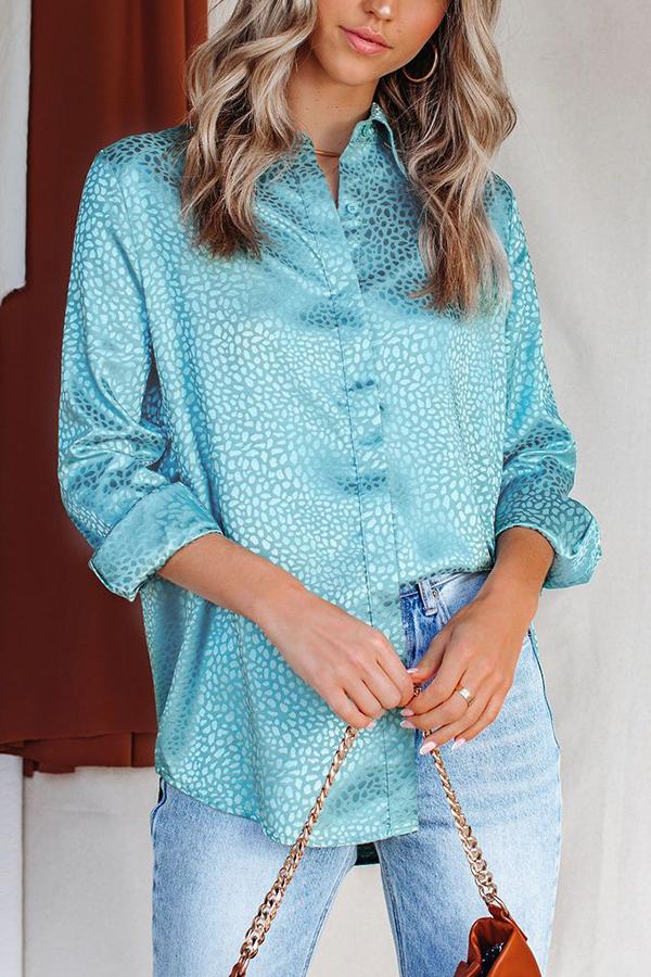 Satin Embossed Shirt
