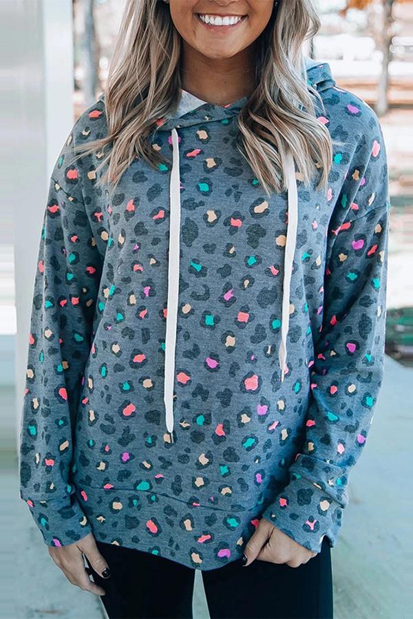 Colorful Leopard Perfection Hoodie