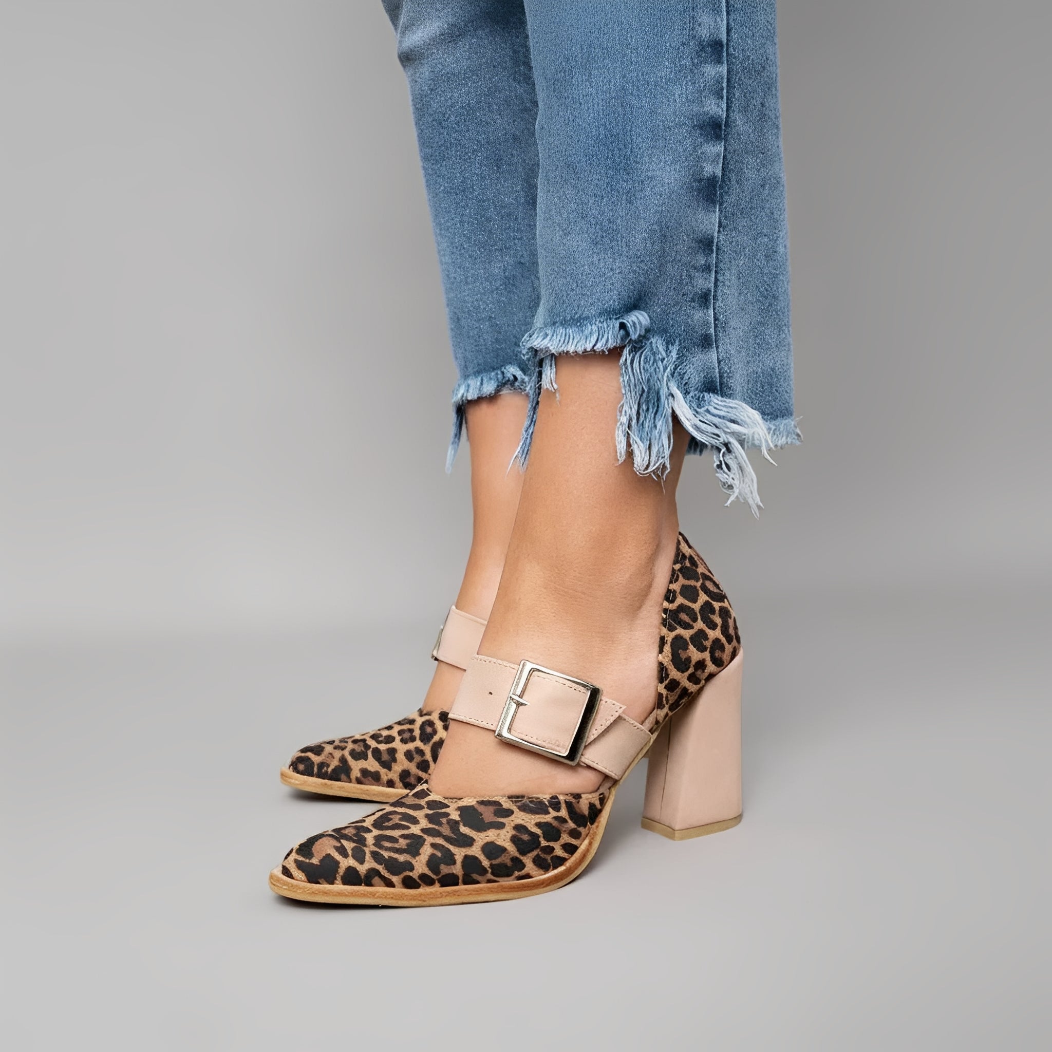 Loena | Elegant Leopard Heels