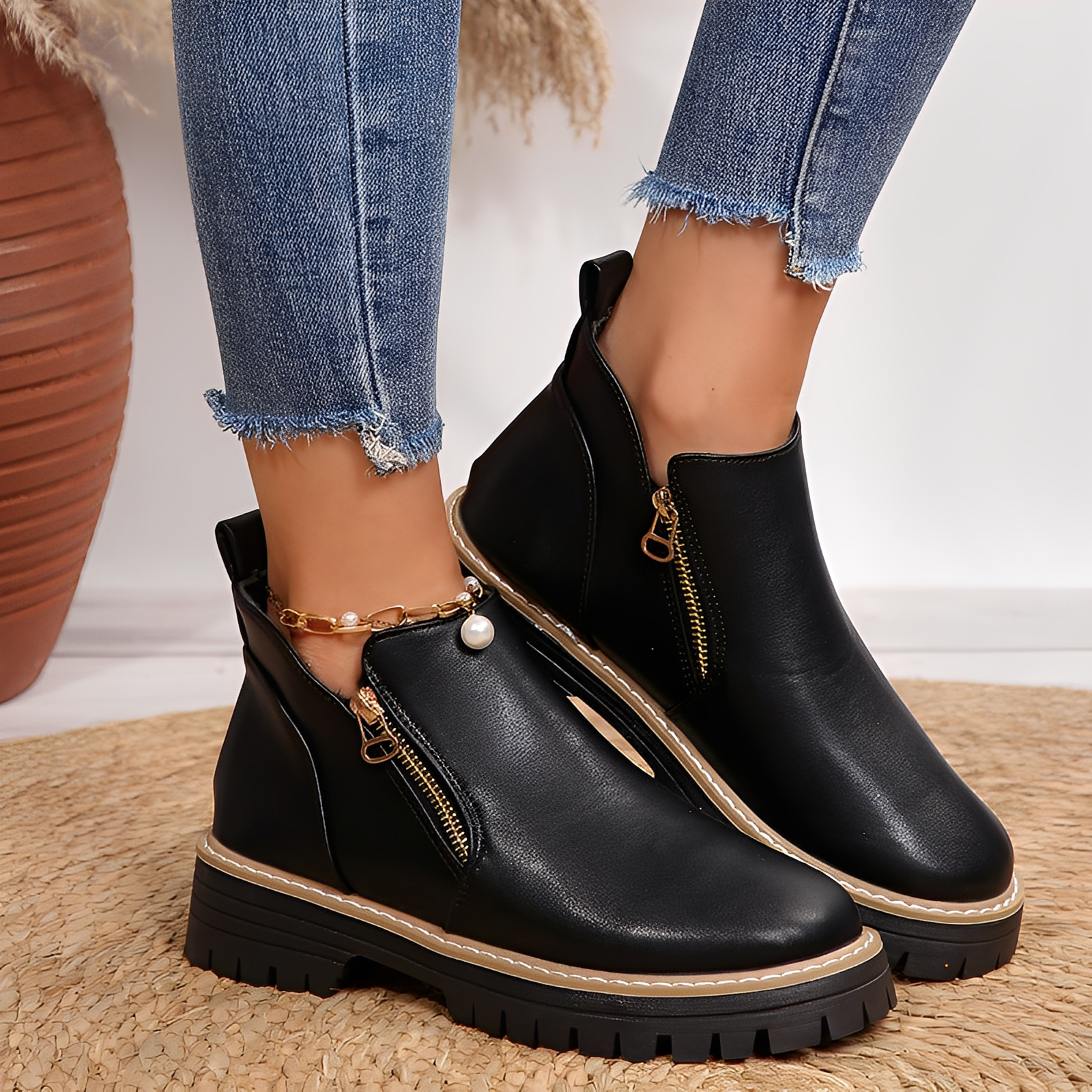Kaia | Elegant Ankle Boots with a comfortable fit