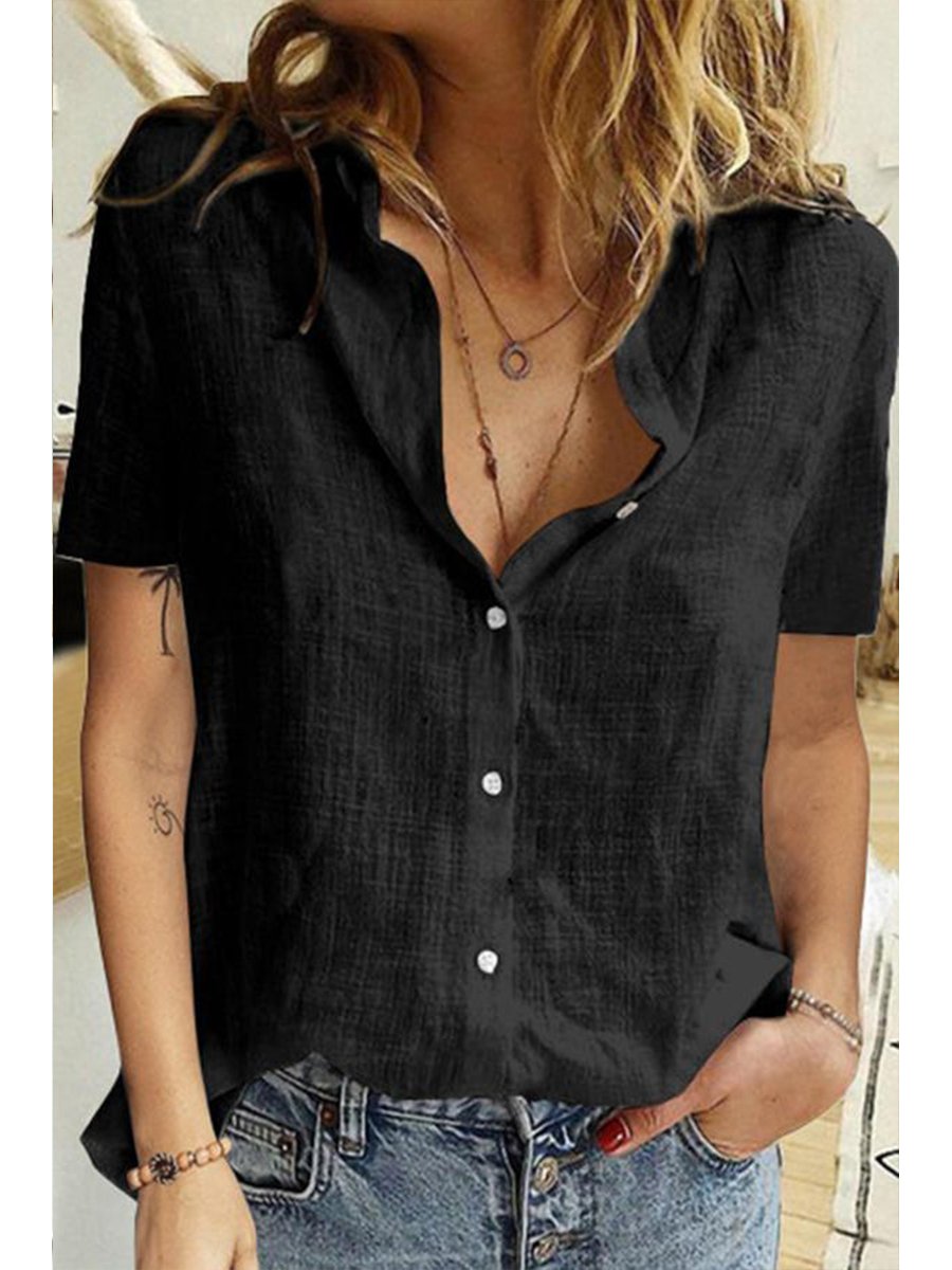 Short Sleeve Button Down Shirt