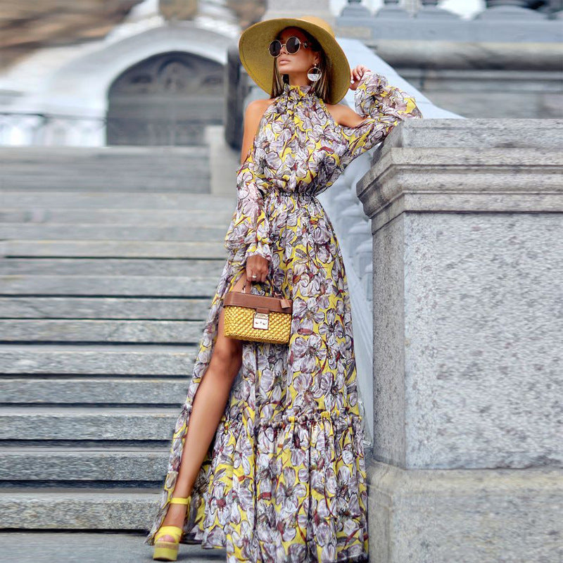 Women's Summer Long Printed Dress