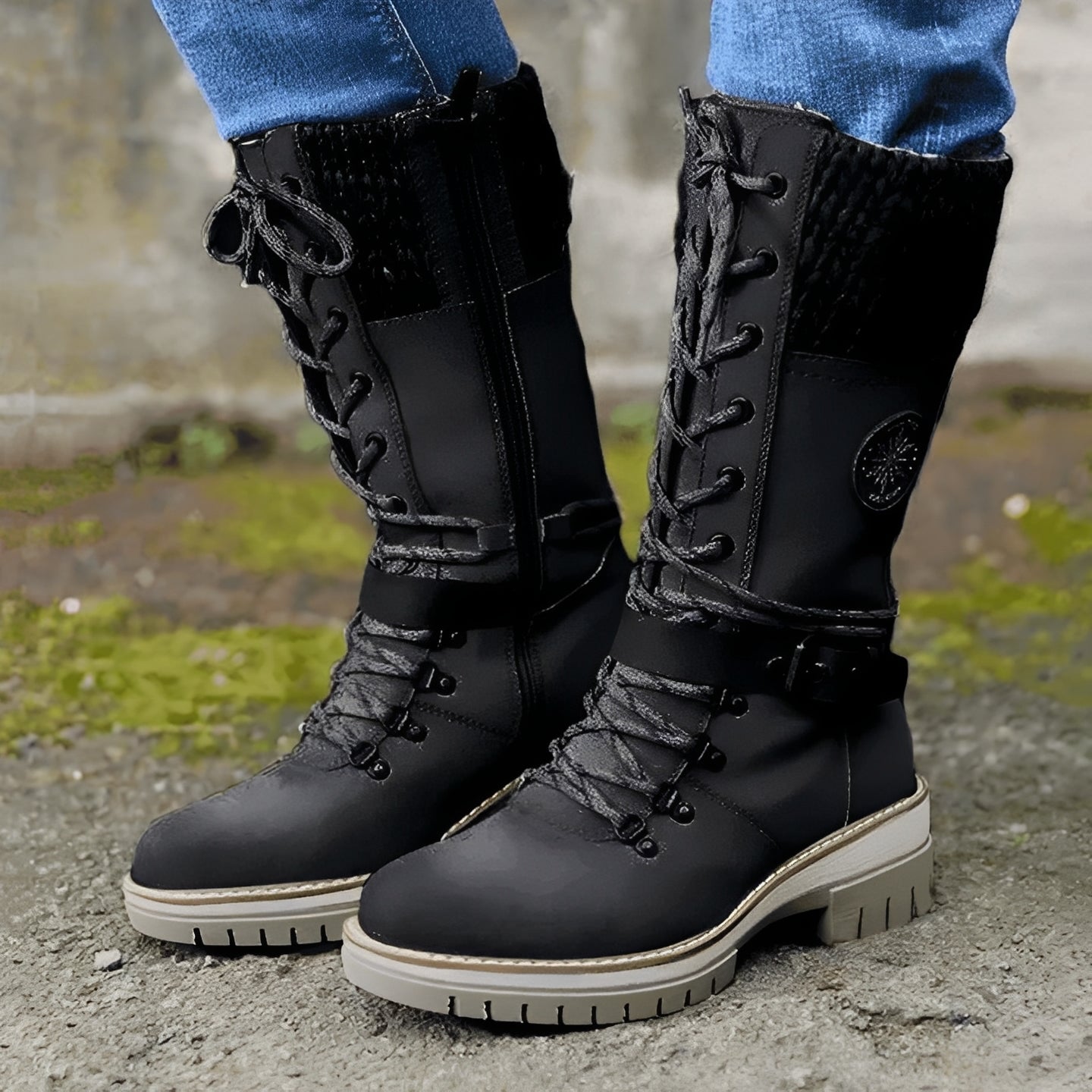 Arctica | Frostluxe Winter Lace-Up Boots