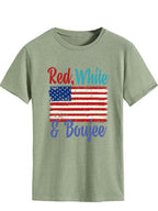 Lettered Print T-shirt