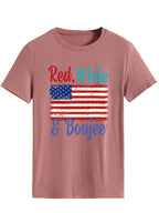 Lettered Print T-shirt