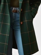 Celeste | Checked Coat