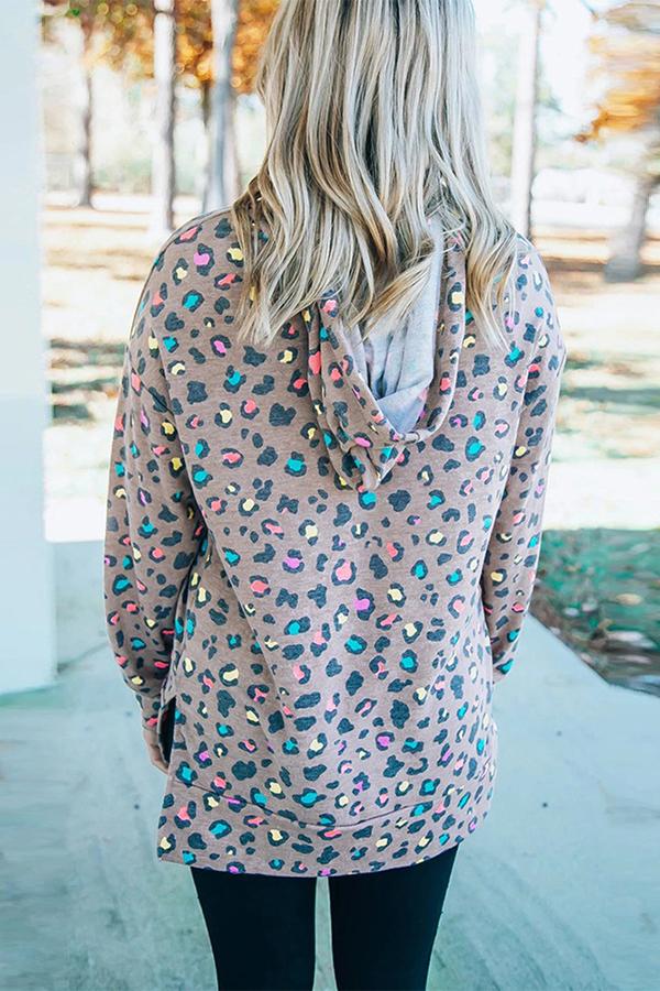 Colorful Leopard Perfection Hoodie