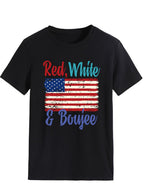 Lettered Print T-shirt