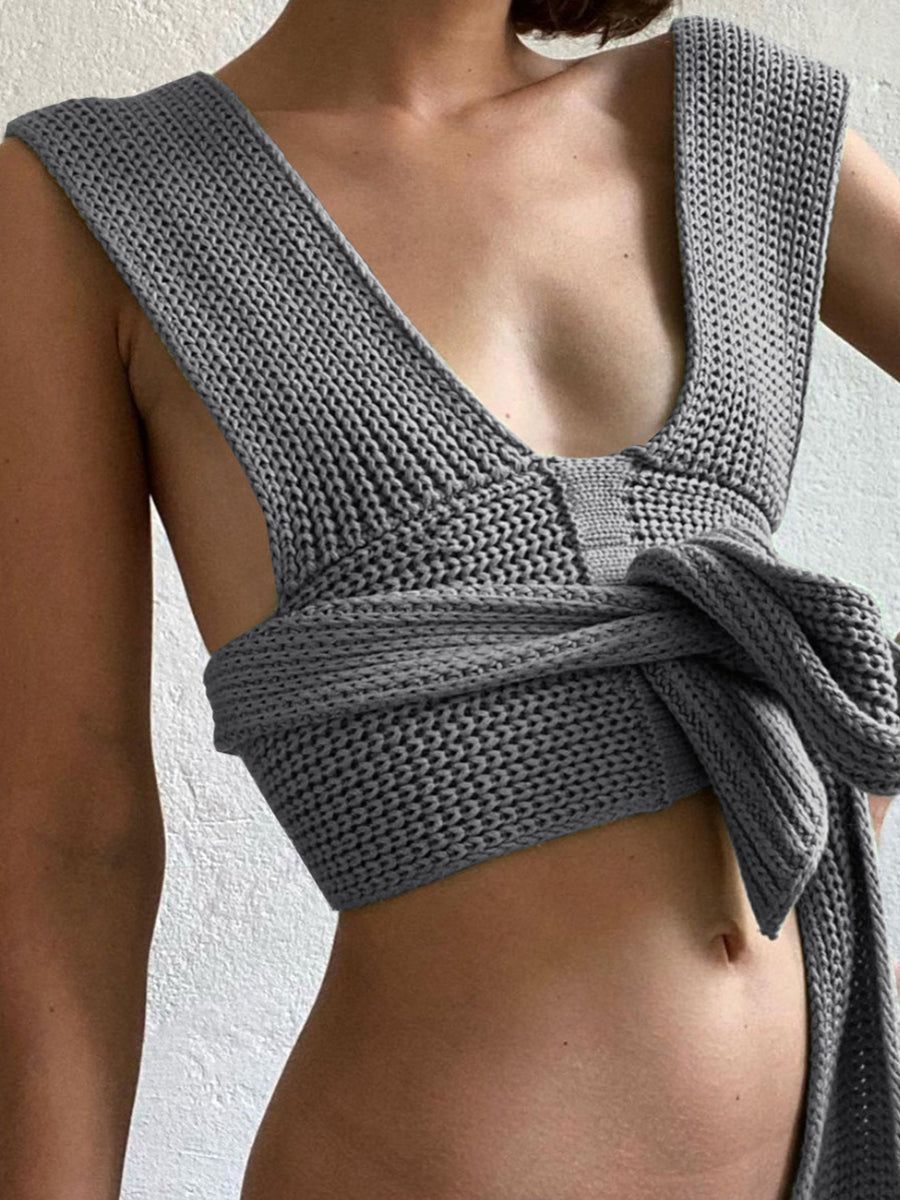 Knitted Crop Top