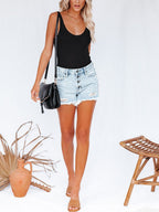 CHIC RIBBED BODYSUIT