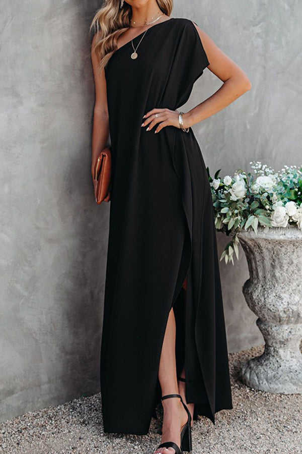 Fashion Loose Asymmetric Dress