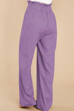 Women's Loose Cotton Linen Casual Trousers