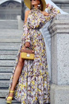 Women's Summer Long Printed Dress