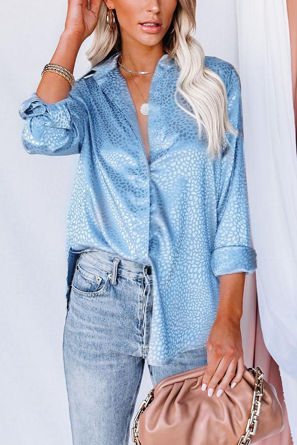 Satin Embossed Shirt