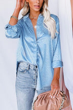 Satin Embossed Shirt