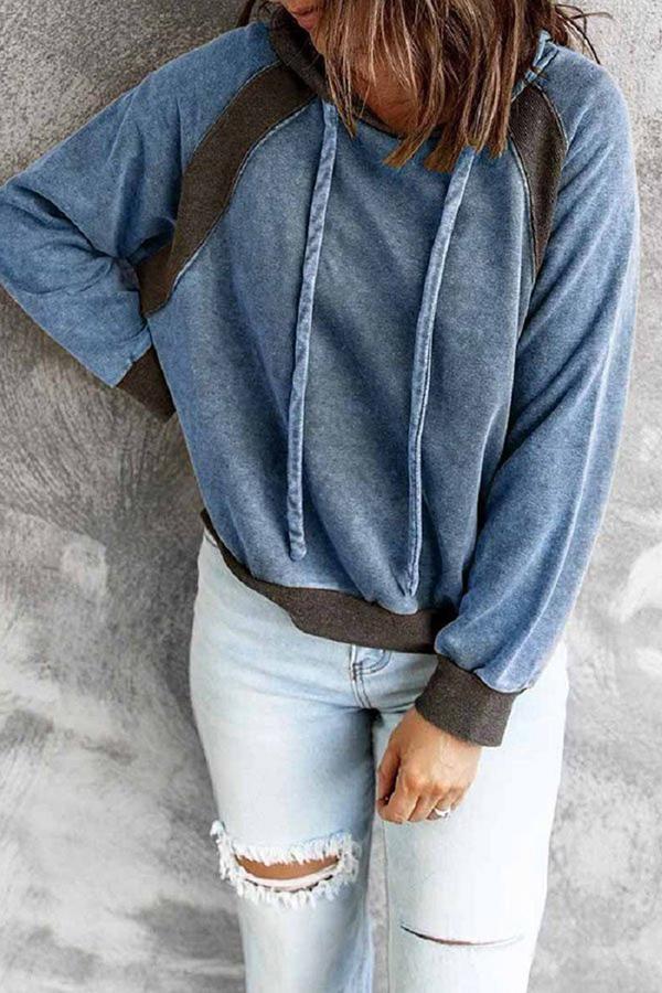 Vintage Patchwork Hoodie