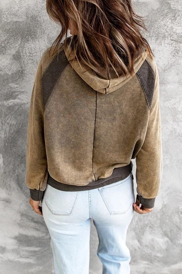 Vintage Patchwork Hoodie
