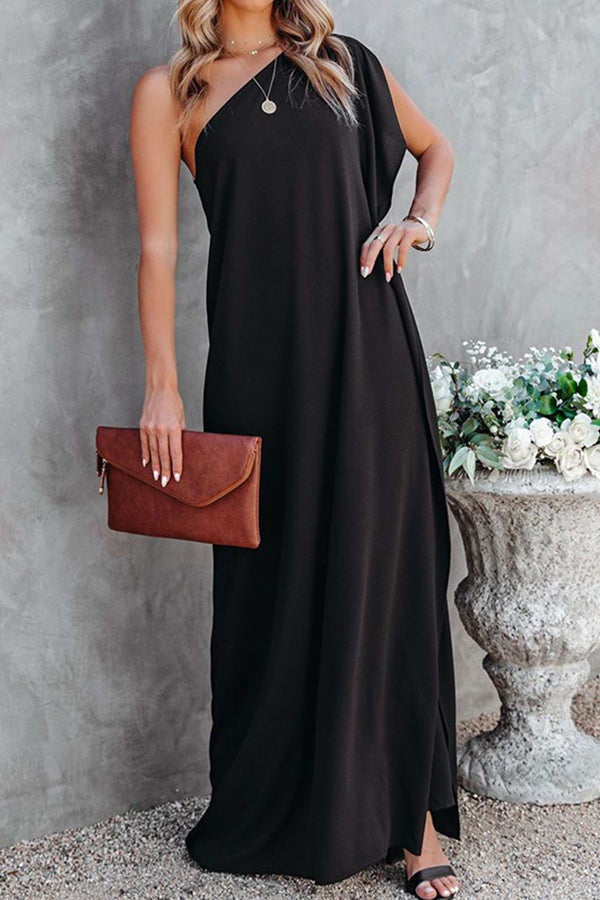Fashion Loose Asymmetric Dress