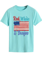 Lettered Print T-shirt