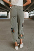 Retro Distressed Sweatpants