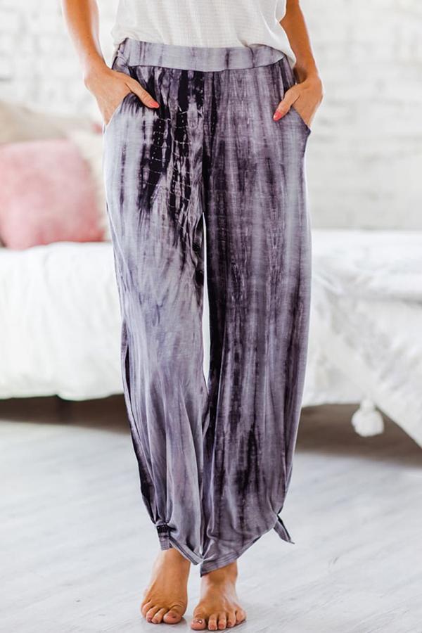 Tie-dye Baggy Harem Pants