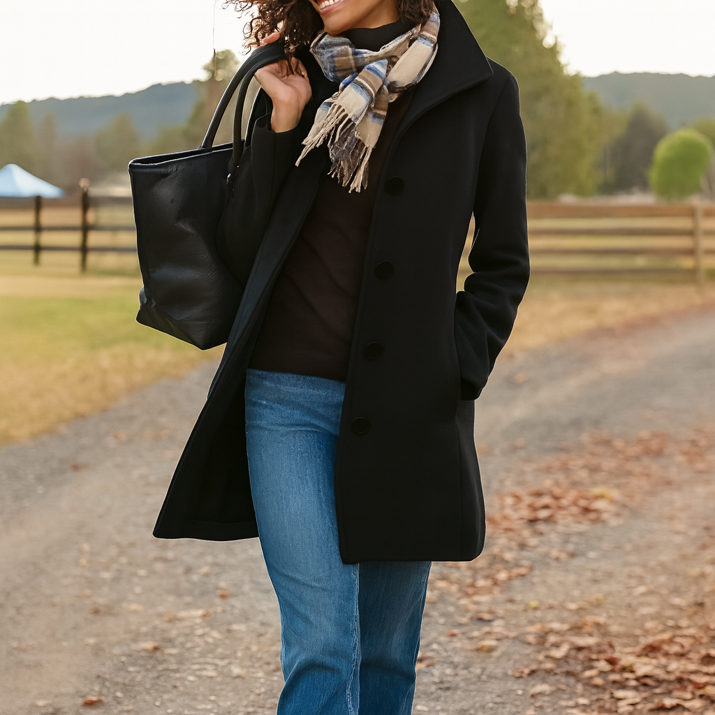 Colette | Classic Button Coat
