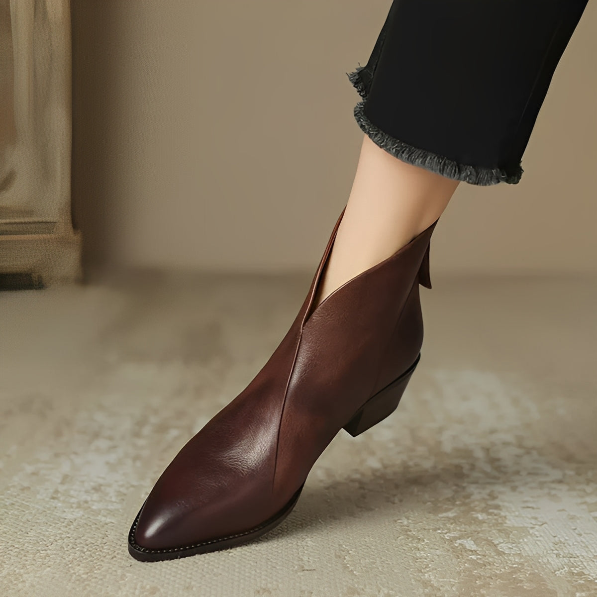 Isabelle | Elegance Heel Ankle Boots