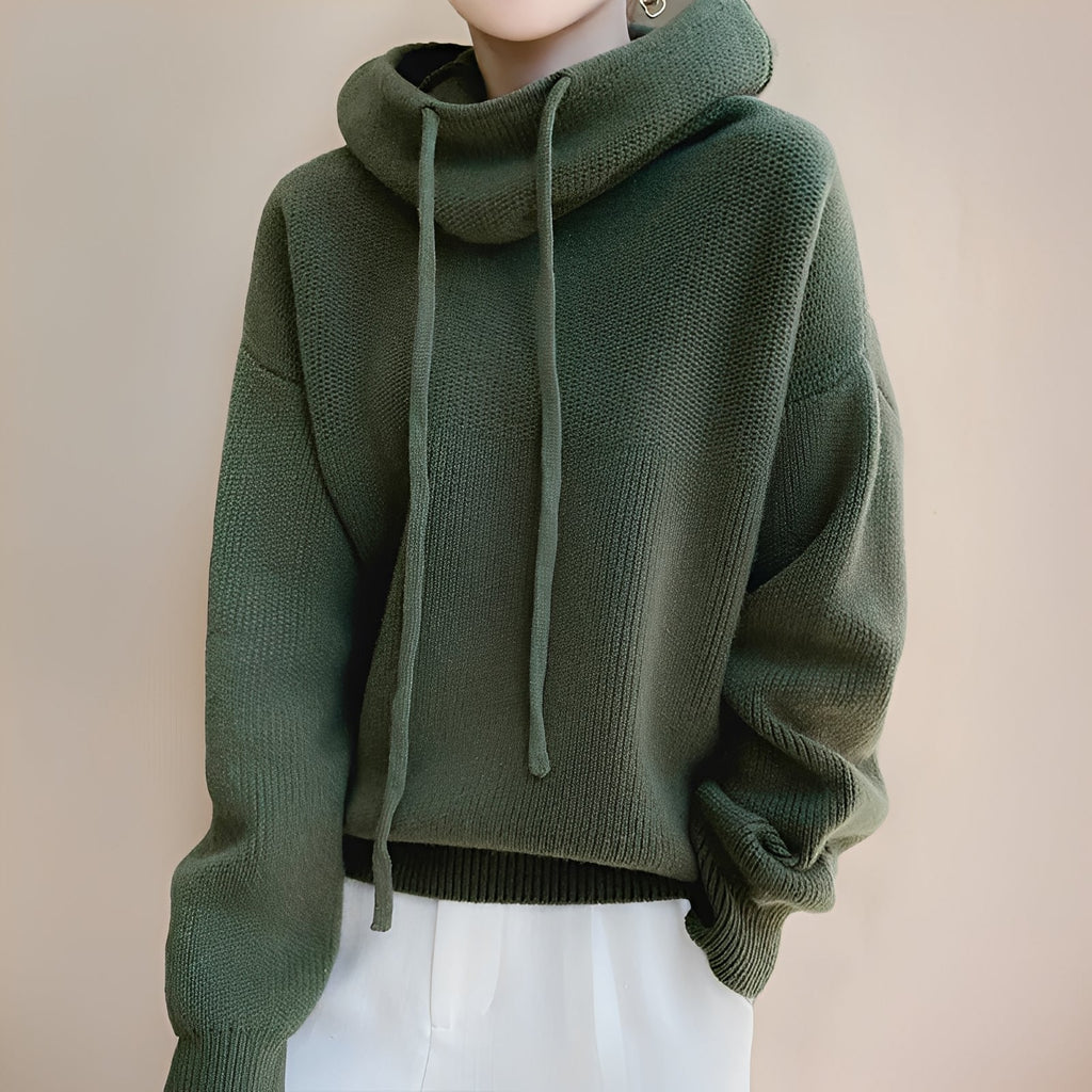 Thea | Turtleneck Hoodie