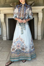 Katherine Tie Waist Maxi Skirt