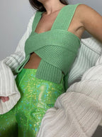 Knitted Crop Top