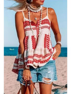 Fashion Casual Ethnic Print Camisole