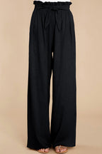 Women's Loose Cotton Linen Casual Trousers