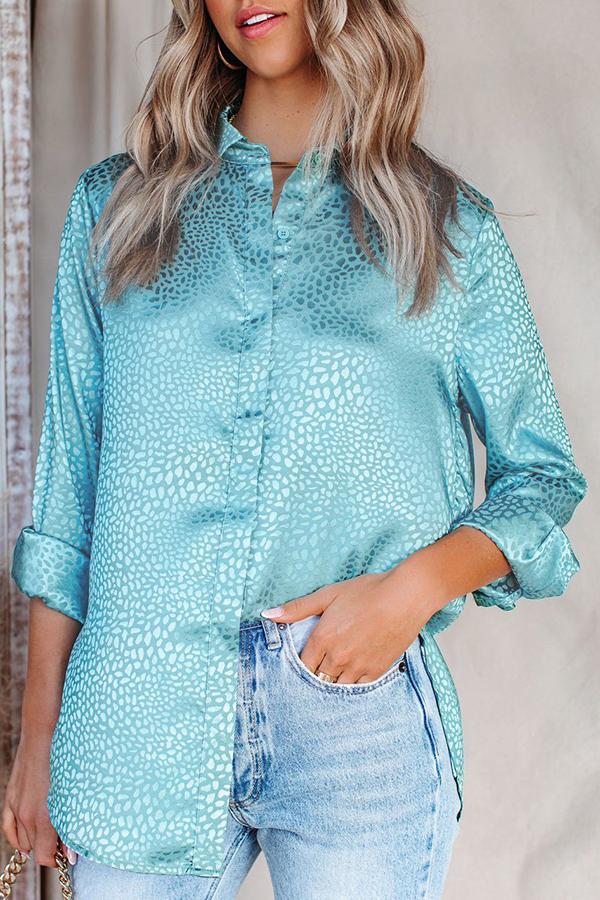 Satin Embossed Shirt