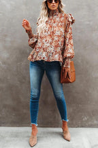 Floral Smocked Top