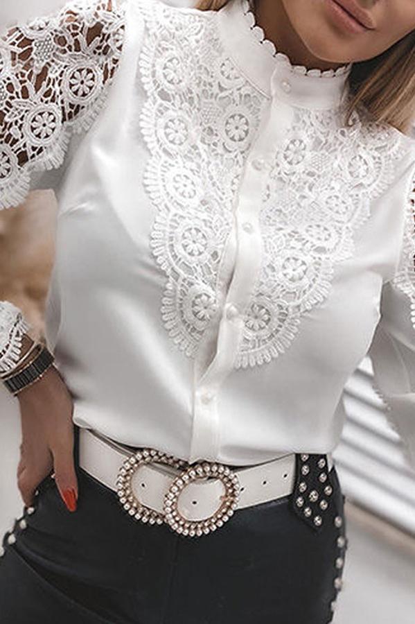 Crochet Lace Blouse