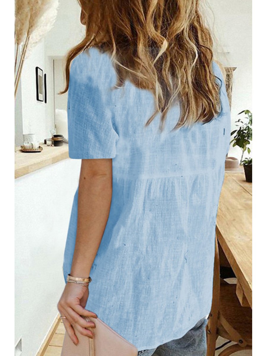 Short Sleeve Button Down Shirt
