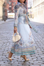 Katherine Tie Waist Maxi Skirt