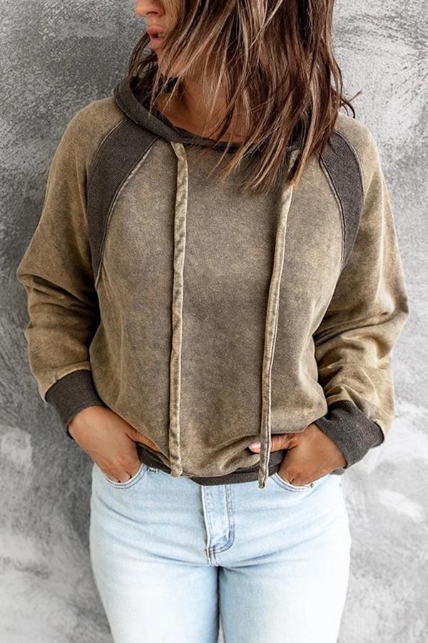 Vintage Patchwork Hoodie
