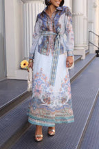Katherine Tie Waist Maxi Skirt