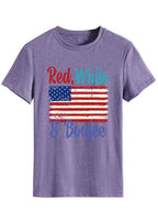 Lettered Print T-shirt