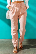 Streets of Memories Pocketed Cotton Blend Pants