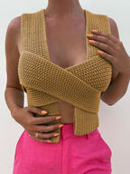 Knitted Crop Top