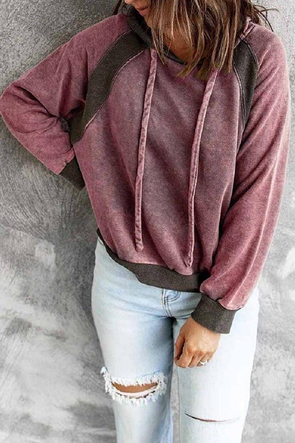 Vintage Patchwork Hoodie