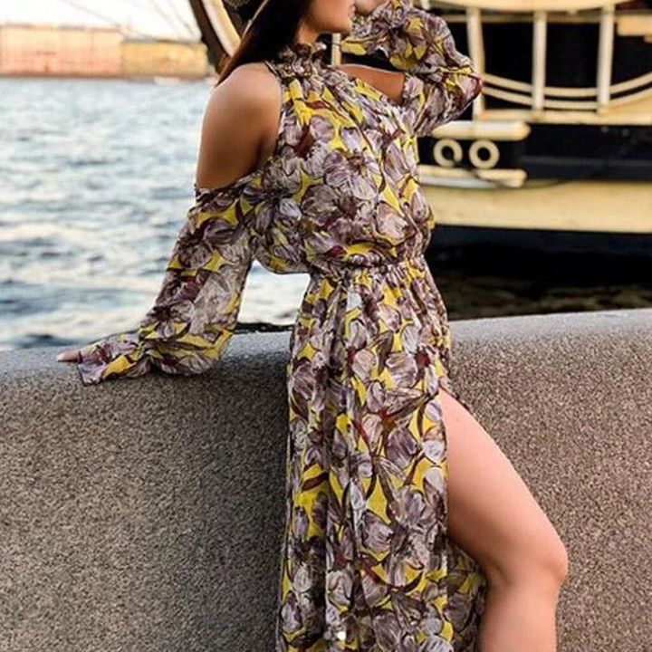 Women's Summer Long Printed Dress